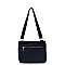 Nylon Messenger Crossbody Bag