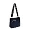 Nylon Messenger Crossbody Bag