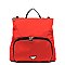 PEGASO Nylon Convertible Backpack Satchel