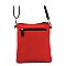 PEGASO Nylon Multi Zipper Crossbody Bag