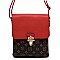 Flap Monogram Cross Body Bag
