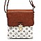 Flap Monogram Cross Body Bag