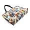 Reversible  Magazine Cover Collage 2-in-1 Tote