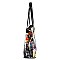 Magazine Print 3 in 1 Patent Twin Tote Wallet SET