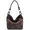 Stylish Side Ring Single Strap Hobo