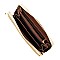 2-in-1 Round Scarf Bamboo Handle Satchel