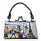 Pack of 12 Paris Design Coin Purse