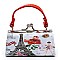 Pack of 12 Paris Design Coin Purse