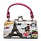 Pack of 12 Paris Design Coin Purse