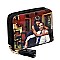 Collage Magazine Cover Zip Around Wallet Wristlet