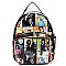 Michelle Obama - Cat Ears Magazine Cover Collage Backpack