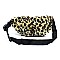 Leopard Fur Fanny Pack Waist Bag