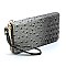 Ostrich Croc 2-in-1 Shopper