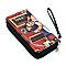 Collage Magazine Cover Zip Around Wallet Wristlet