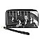 Double Zip Around Magazine Cover Picture Wallet Wristlet