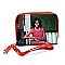 Zip Around Magazine Cover Picture Wallet Wristlet