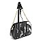 Multi Compartment Magazine Cover Dome Cross Body Bag