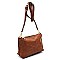 Color Block String Accent 2 in 1 Hobo MH-D0459