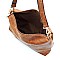 Color Block String Accent 2 in 1 Hobo MH-D0459