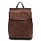 2 WAY FLAP BACKPACK SHOULDER BAG