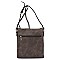 Tassel Accent Multi-Pocket Cross Body Messenger MH-BW2344