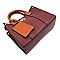 Fashion 3-in-1 Boxy Satchel