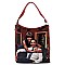 Large Magazine Cover Picture Bucket Satchel