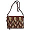 Unique Two-Tone Leaf Layered Clutch Shoulder Bag MH-LY112