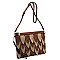 Unique Two-Tone Leaf Layered Clutch Shoulder Bag MH-LY112
