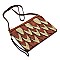 Unique Two-Tone Leaf Layered Clutch Shoulder Bag MH-LY112