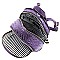 Ostrich Croc Backpack
