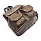 Whipstitched Double Pocket Drawstring Backpack MH-LHU153