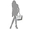 Geometric Chevron Checkered 2-in-1 Shopper