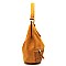 Fashionable Woven Detail Front Pocket 2-Way Hobo MH-AL0012