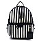 Denim Canvas Stripe Backpack