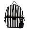 Denim Canvas Stripe Backpack