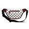 Monogrammed Queen Bee Stripe Fanny Pack Waist Bag