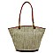 Fashion Straw Shopper