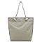 Canvas US Flag Beach Tote
