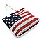 Canvas US Flag Beach Tote
