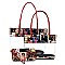 See Thru 3-in-1 Magazine Cover Collage Tote Set