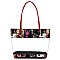 See Thru 3-in-1 Magazine Cover Collage Tote Set