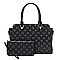 TOP HANDLE 2 IN 1 MONOGRAM SATCHEL