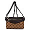 MULTI COMPARTMENT MONOGRAM CROSSBODY BAG