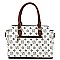 TOP HANDLE 2 IN 1 MONOGRAM SATCHEL