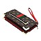 MONOGRAM STRIPE CLUTCH WALLET
