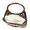 STRAW CROCHET HOBO