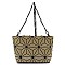 Glossy Geometric Crossbody Bag Clutch