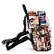 COLLAGE MAGAZINE COVER BACKPACK
