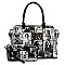 2-in-1 Magazine Cover Collage Satchel